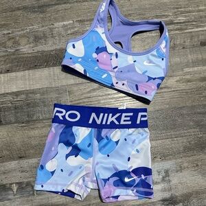 Nike Girls XS Ice Cream Reversible Set